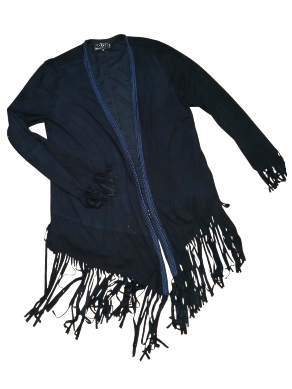 Pol Fringe Festival Boho Cardigan Jacket